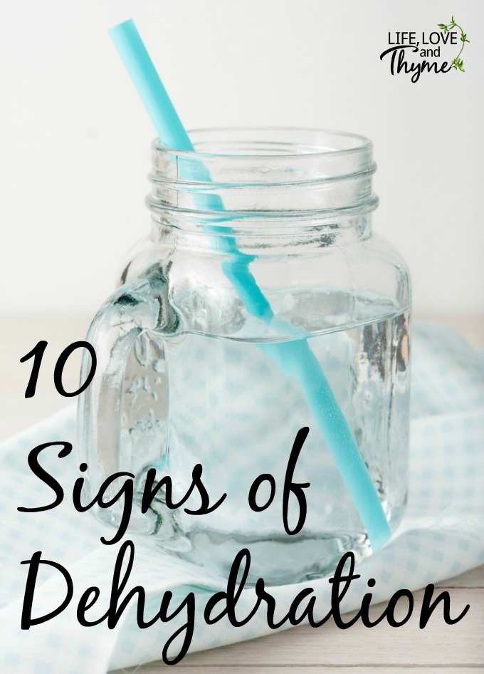 10 Signs of Dehydration