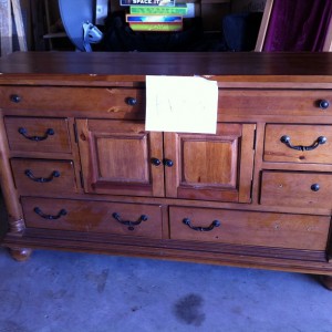 old dresser