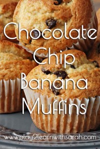 Chocolate Chip Banana Muffins