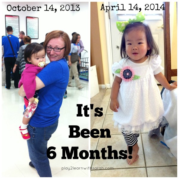 6 Months Home | Play 2 Learn with Sarah