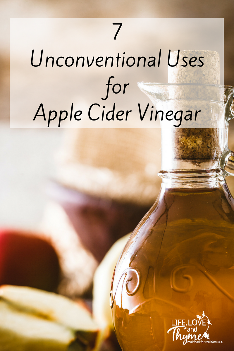 7 Unconventional Uses for Apple Cider Vinegar