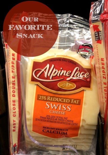 Our Favorite Gluten Free Snack - Alpine Lace Swiss Cheese