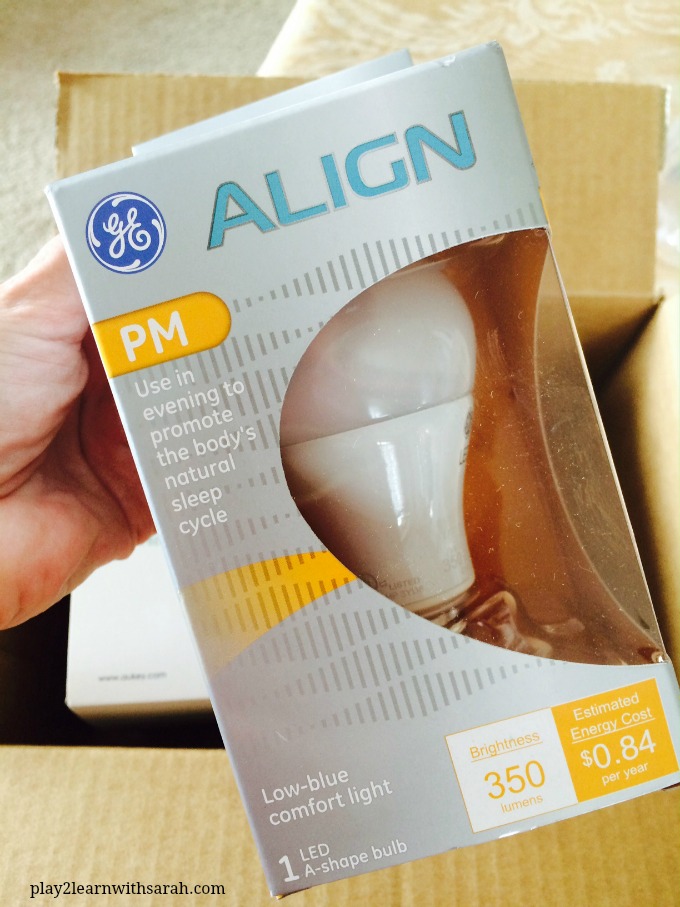 Better Sleep with Less Clutter - GE Align PM  Light Bulb