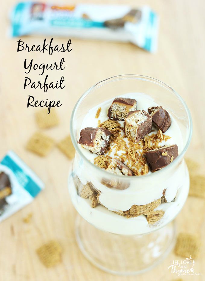 Breakfast Yogurt Parfait Recipe - This is the perfect way to start your day. And your kids will beg for it all day long!