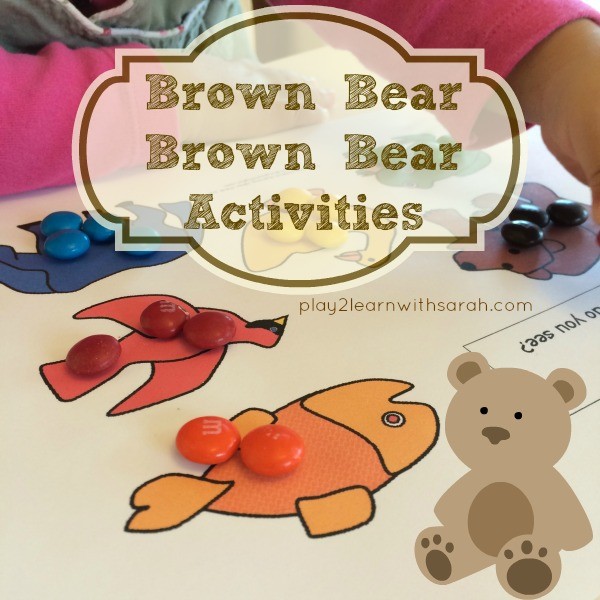 Brown Bear Brown Bear Activities | Play 2 Learn with Sarah