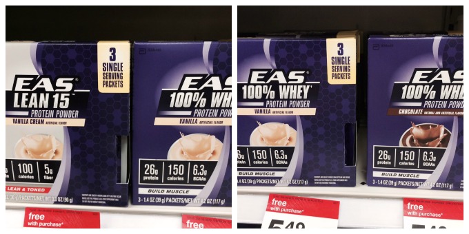 EAS Protein Smoothie Flavors Collage