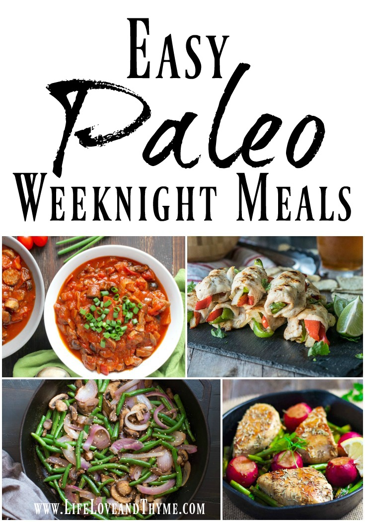 Easy Paleo Weeknight Meals