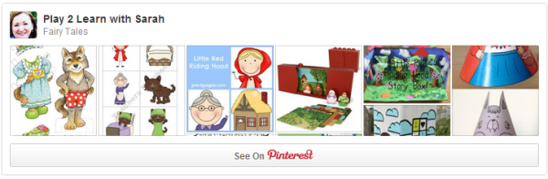 Fairy Tales Pinterest Board | Play 2 Learn with Sarah