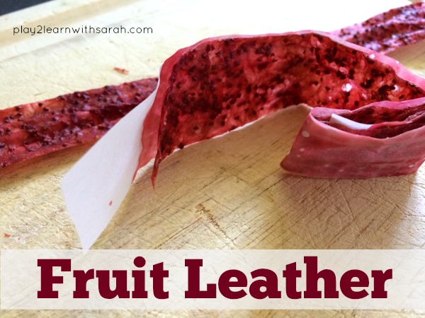 How to Make Fruit Leather in the Dehydrator | Play 2 Learn with Sarah