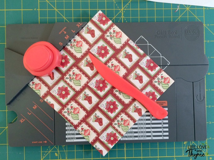 Gift Box Punch Board