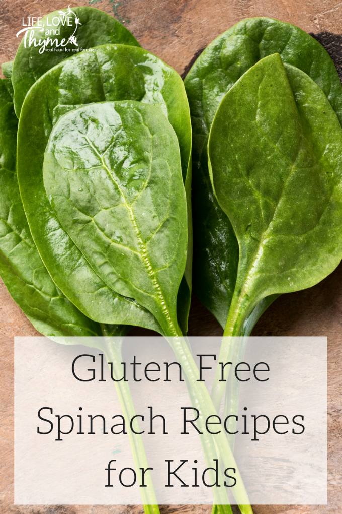 Gluten Free Spinach Recipesfor Kids