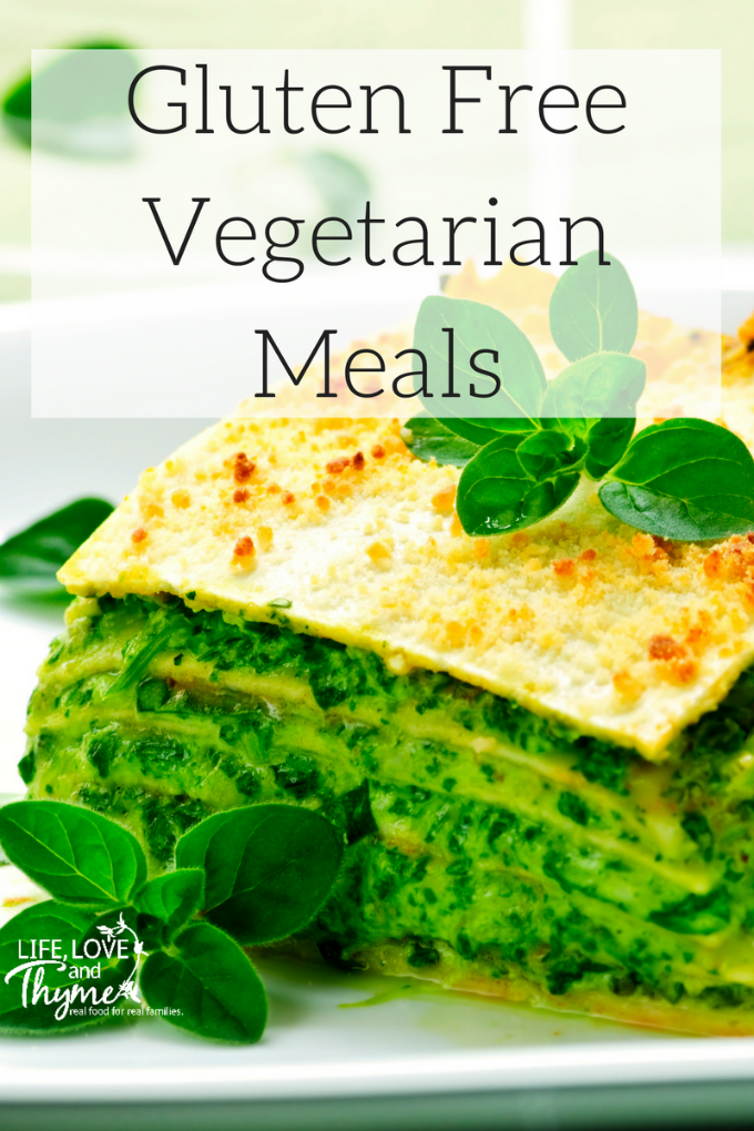 Gluten Free Vegetarian Meals