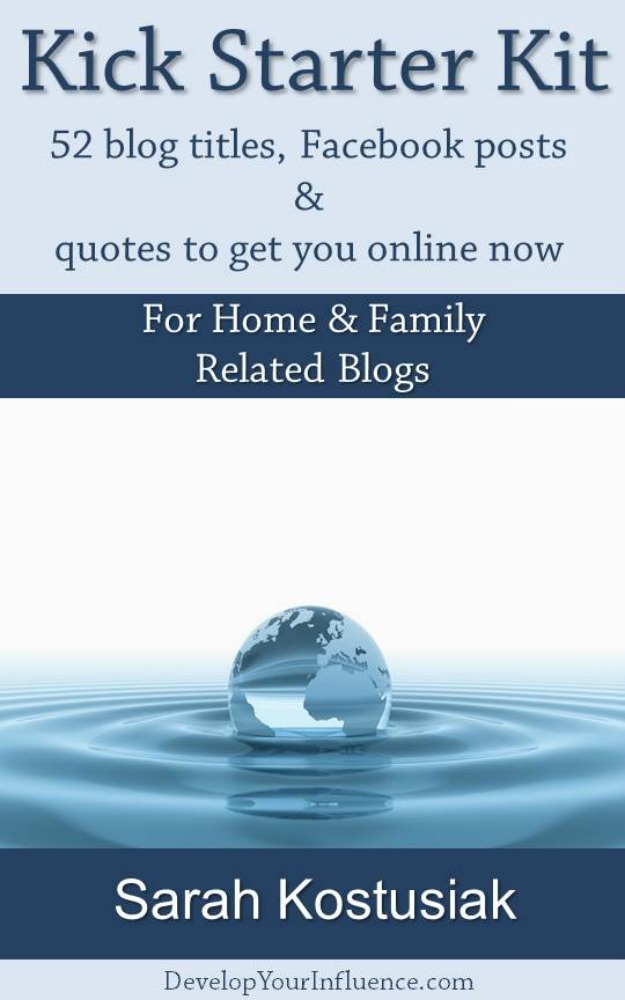 Home & Family Blogs Kick Starter - FREE until 1/14/14