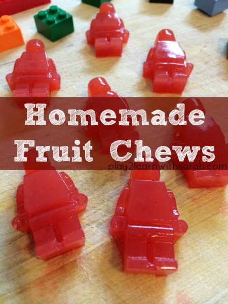 Homemade Lego Fruit Chews | Play 2 Learn with Sarah