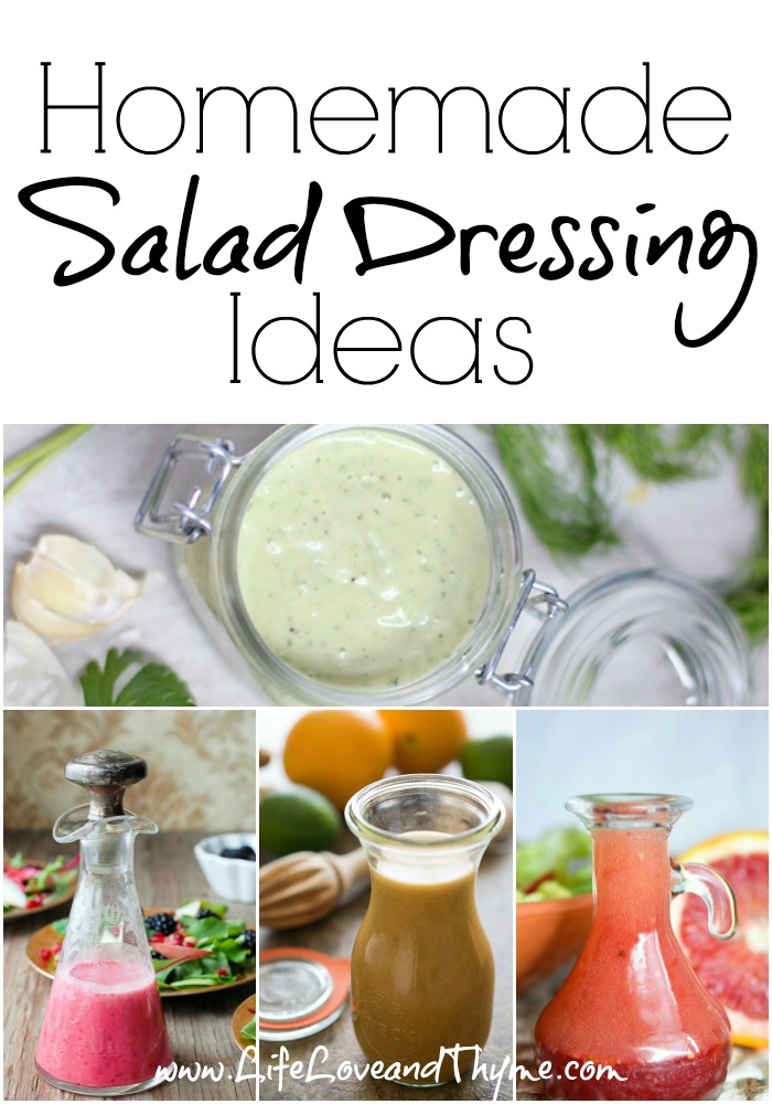 Homemade Salad Dressing Ideas