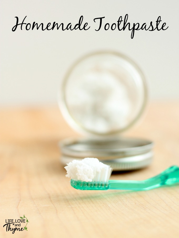 Homemade Toothpaste - This recipe is so easy (and safe), you'll never buy toothpaste again.