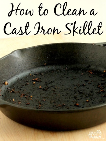 How to Clean a Cast Iron Skillet