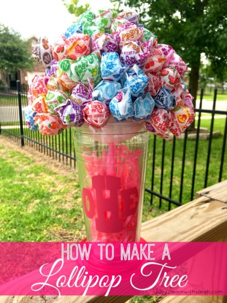 How to Make a Lollipop Tree | Play 2 Learn with Sarah