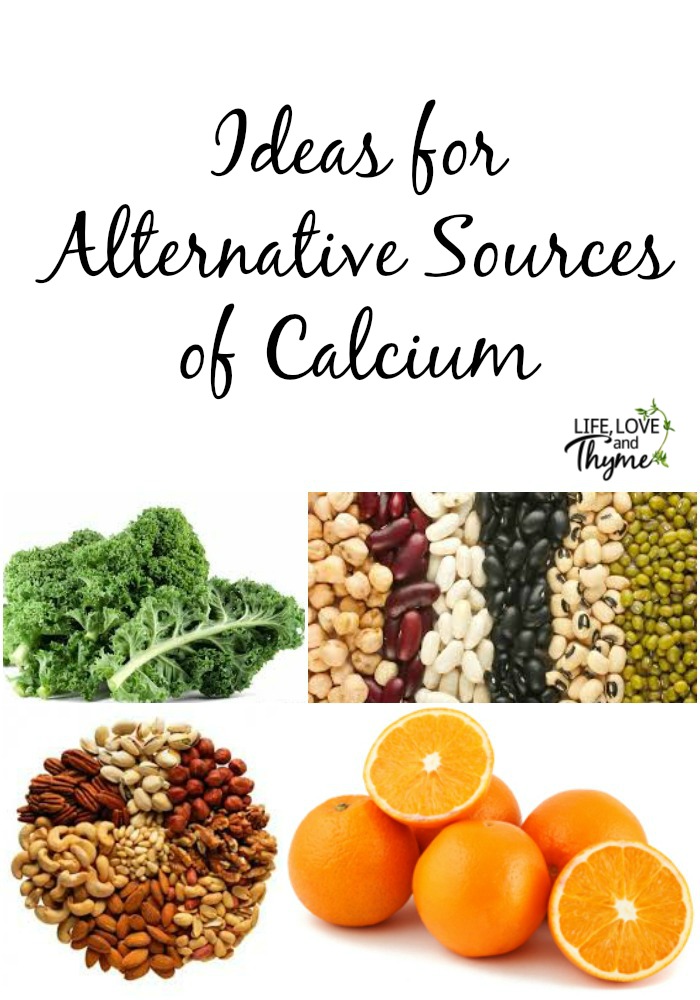 Ideas for Alternative Sources of Calcium