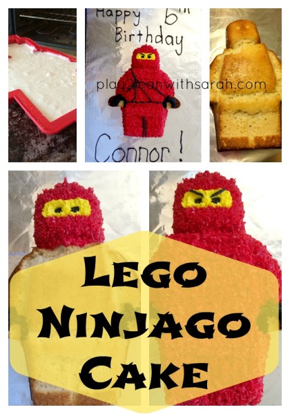 Lego Ninjago Cake | Play 2 Learn with Sarah