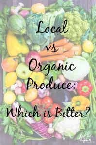 Local vs Organic Produce - Which should you be buying and why?