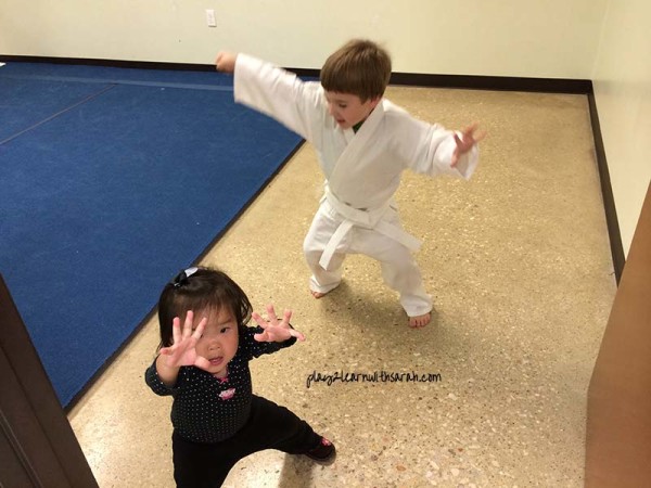 Maddi & Evan Kung Fu