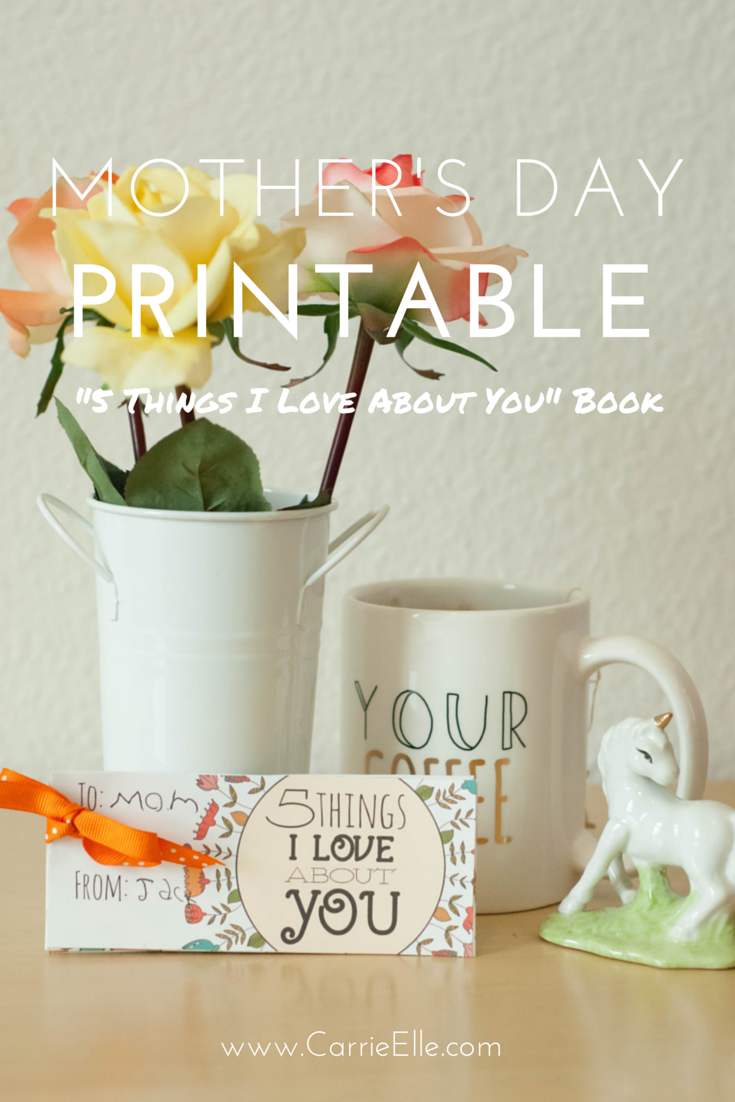 Free Printable Mother's Day Cards - The perfect homemade Mother's Day gift from kids.