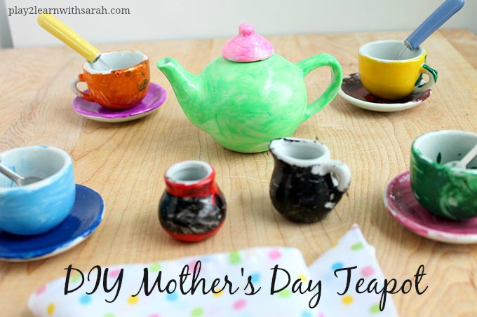 Mother's Day Teapot - The perfect DIY gift idea.