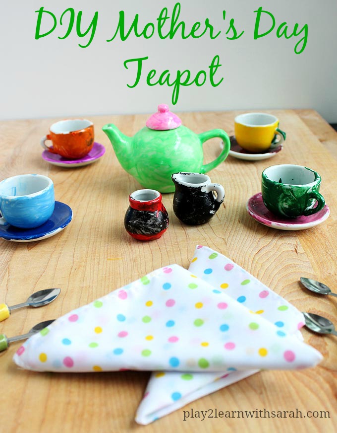 Mother's Day Teapot - The perfect DIY gift idea.