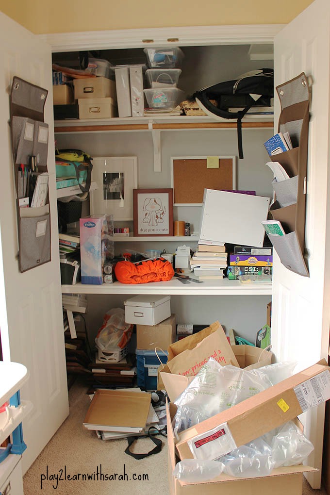 My Closet Desk - absolute chaos