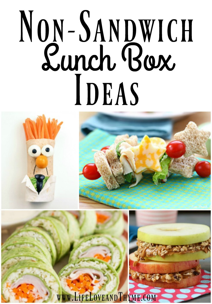 Non Sandwich Lunch Box Ideas