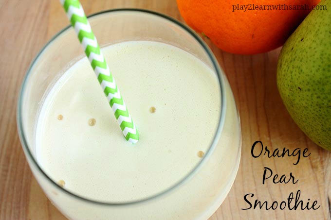 Orange Pear Smoothie C