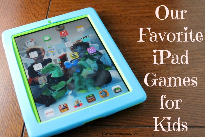 Our Favorite iPad Games for Kids - the top apps for PK-2nd graders