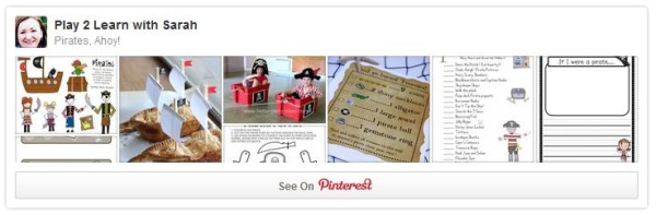 Pirate Pinterest Board