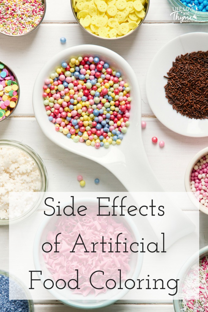 Side Effects of Artificial Food Coloring