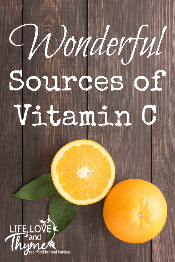 Sources of Vitamin C - It's important to keep your immune system in shape during the Winter months. These sources of vitamin C will help keep you and your family healthy.