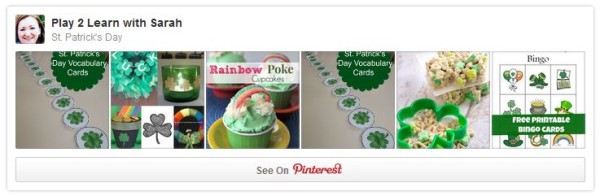 St Patrick's Day Pinterest Board