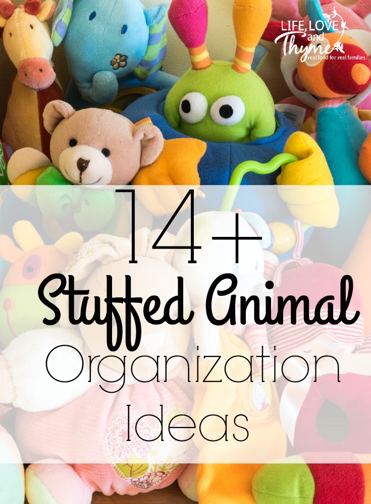 14+ Stuffed Animal Organization Ideas - Stuffed animals can take over the house if you don't have a way to contain them. Try one of these ideas to help keep the peace.