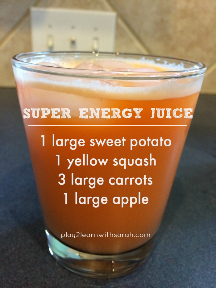 Super Energy Juice | Play 2 Learn with Sarah