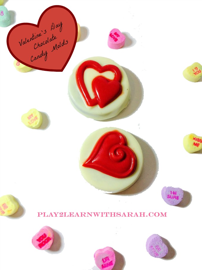 Valentine's Day Chocolate Candy Molds - These are so easy to make and SOOO good! 