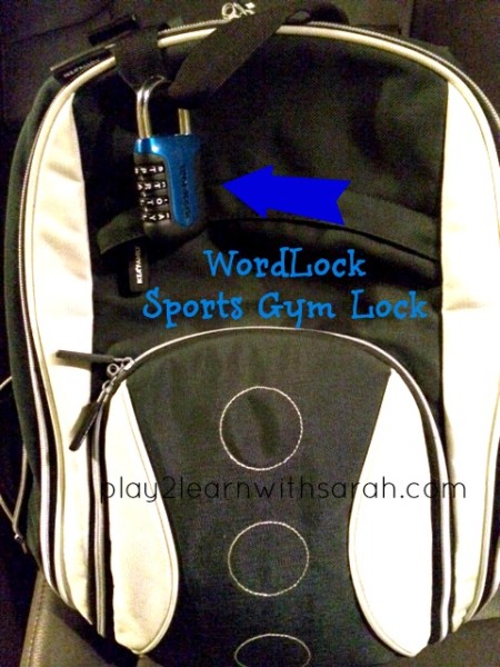 WordLock Sports Gym Lock